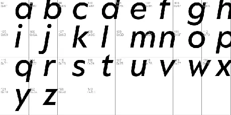 Peak font