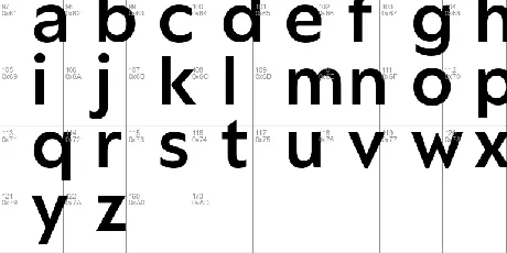 Peak font