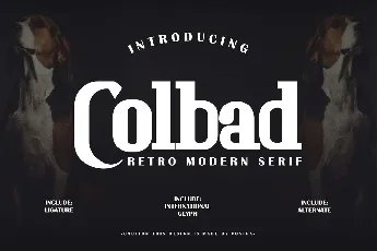 Colbad font