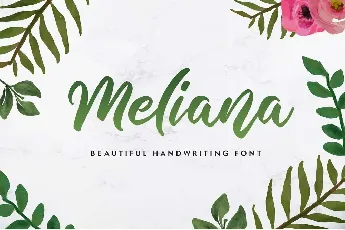 Meliana font