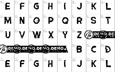 Speed Rate Demo font