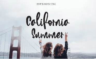 California Summer font