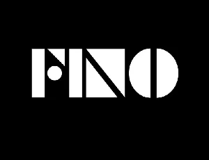 Fino Black font