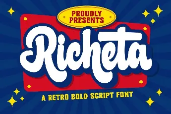 Richeta font