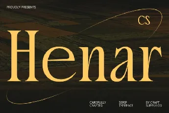 CS Henar font