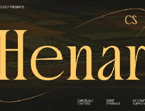 CS Henar font