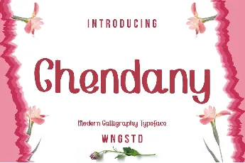 Chendany font