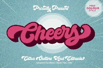 Cheers font