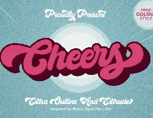 Cheers font