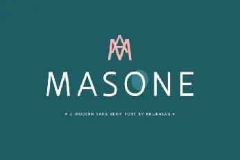 Masone font