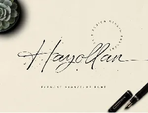 Hayollan font