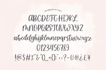 Bernadette Calligraphy font