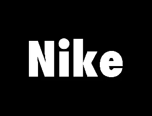 Nike font