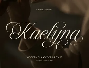 Kaelyna font