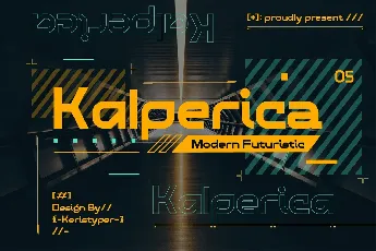 Kalperica font