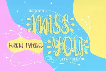 miss you font