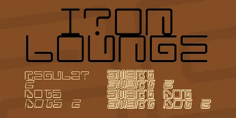 Iron Lounge font