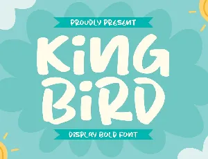 King Bird font