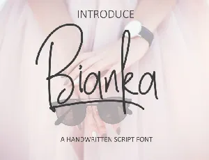 Bianka font