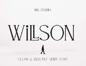 Willson Serif font