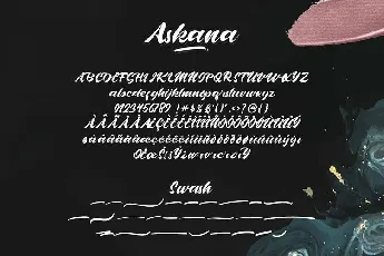 Askana Script font