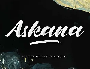 Askana Script font