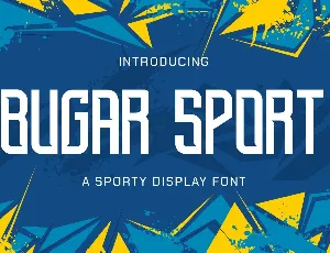 Bugar Sport font