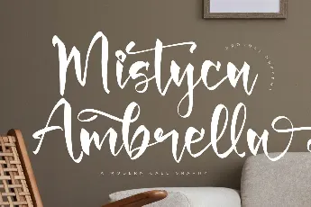 Mistyca Ambrella DEMO VERSION font