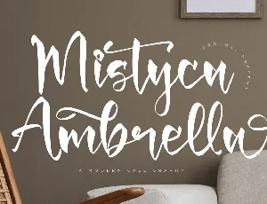 Mistyca Ambrella DEMO VERSION font