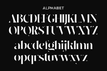 Cavier font