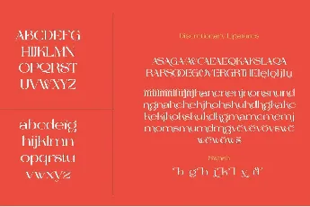 Cavas Nera font