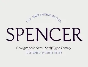 Spencer Family font