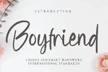 Boyfriend Script font