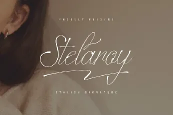 Stelaroy font