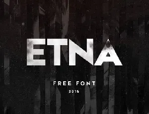 Etna Typeface font