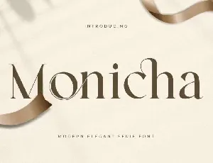 Monica font