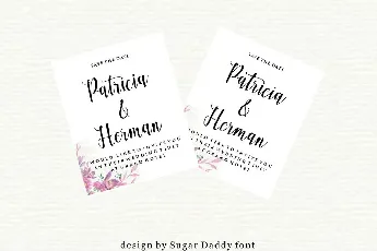 Sugar Daddy font