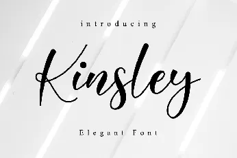 Kinsley font