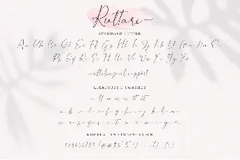 Ruttari font