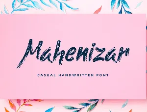 Mahenizar font