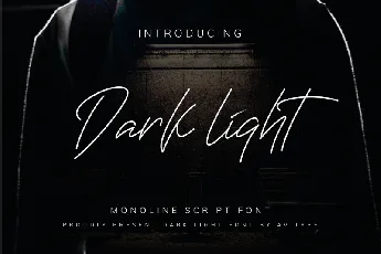 Darklight Scriptâ€‹â€‹â€‹â€‹â€‹â€‹â€‹ font