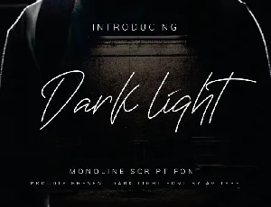 Darklight Scriptâ€‹â€‹â€‹â€‹â€‹â€‹â€‹ font