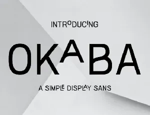 Okaba font