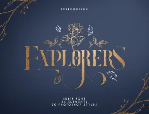 Explorers font