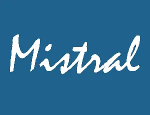 Mistral font