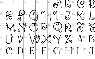 Jisca font