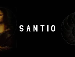 Santio Family font