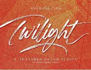 Twilight Free font