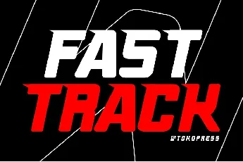 Fast Track font