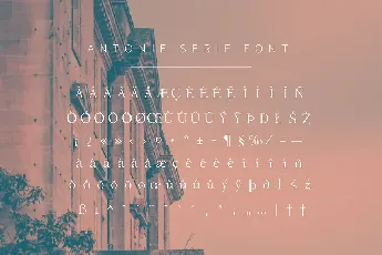 Antonie font